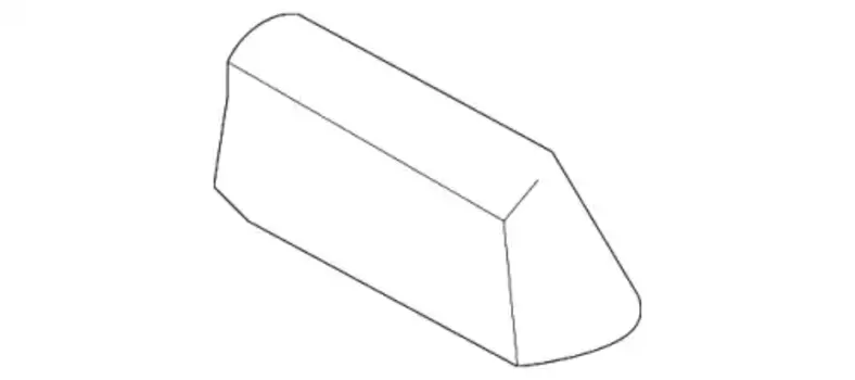 Ручка двери MITSUBISHI MN124230