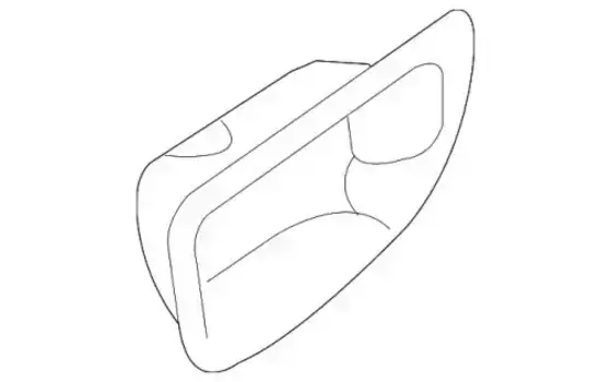 Ручка двери MOBIS 836212B000SH