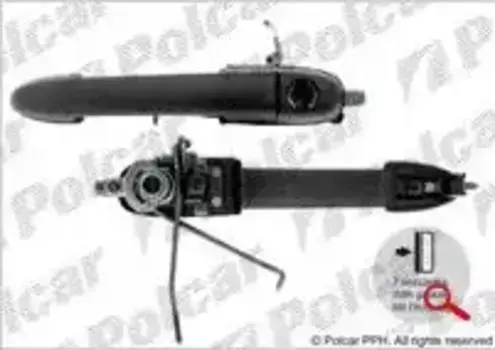 Ручка двери POLCAR 3018Z-47