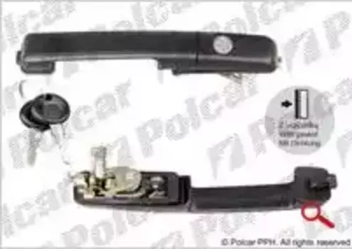 Ручка двери POLCAR 9546Z-41
