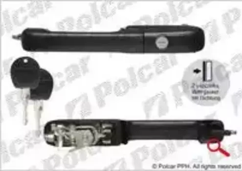 Ручка двери POLCAR 9547Z-41