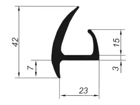 Ручка двери РТИ-СЕРВИС 5015