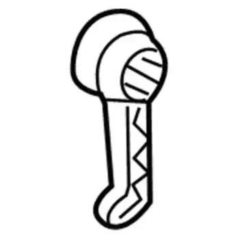 ручка открывания капота!\ KIA Rio 10> 8118034000WK HYUNDAI