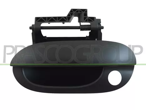 ручка передней двери левой! наружная грунт. с отверстием для ключа\ BMW E39 95-00