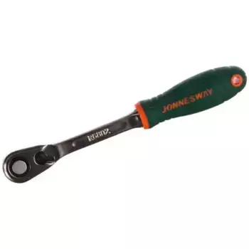 рукоятка трещоточная! 1/4''DR, 60 зубцов, 140мм\ R6802 JONNESWAY