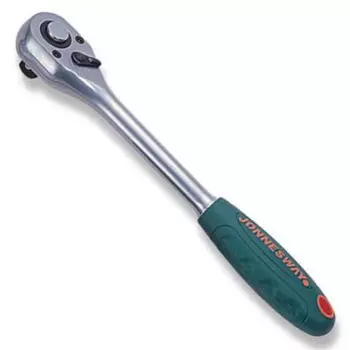 рукоятка трещоточная! с шарниром 3/8''DR, 36 зубцов, 240мм\ R4103 JONNESWAY