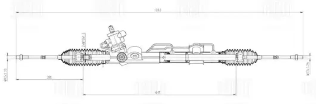 Рулевая рейка TRIALLI CRS 1401