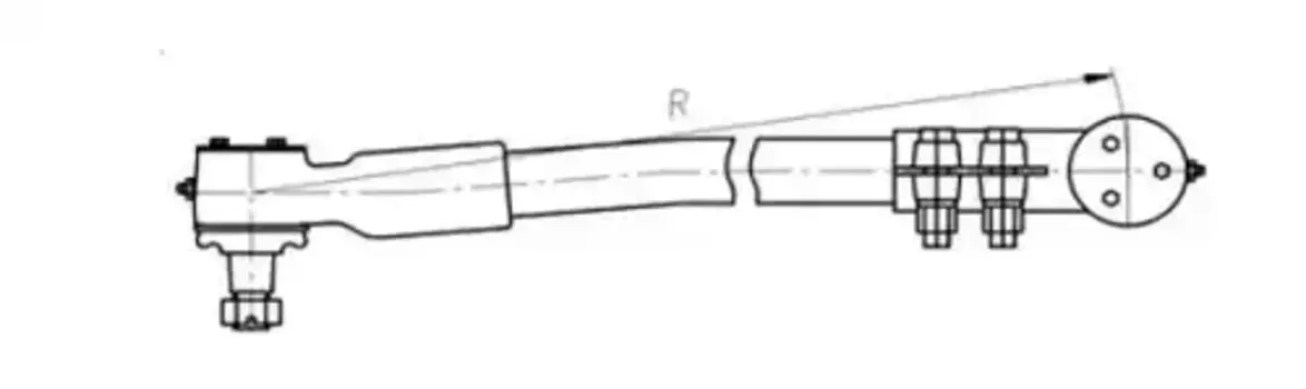 Рулевая тяга БААЗ 6430-3003010-010