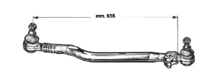 Рулевая тяга ERREVI 712737