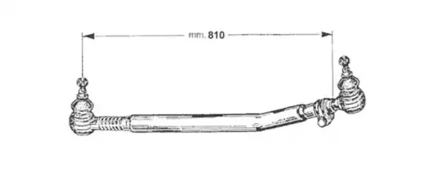 Рулевая тяга ERREVI 712782
