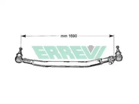 Рулевая тяга ERREVI 712941