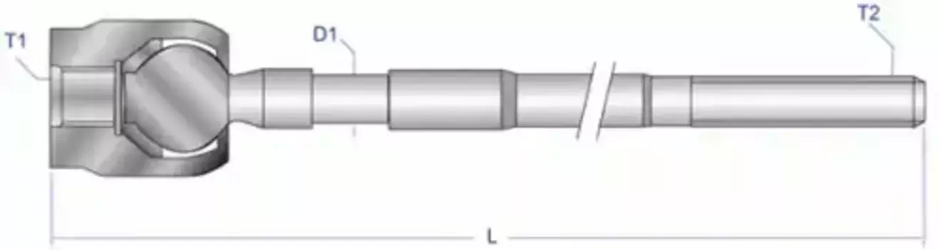 Рулевая тяга MOOG PE-AX-3696