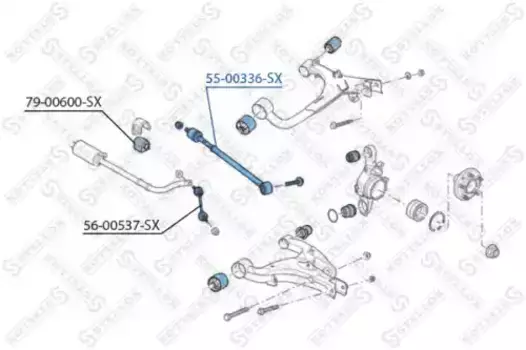 Рулевая тяга STELLOX 55-00336-SX