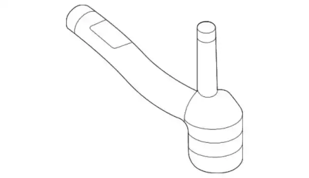 Рулевой наконечник MB 167 330 71 00