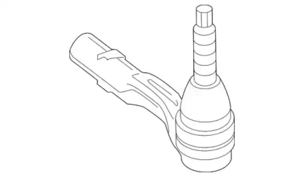 Рулевой наконечник MB 223 460 14 01
