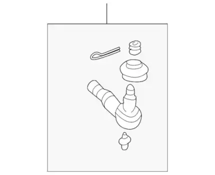 Рулевой наконечник MITSUBISHI MB831043