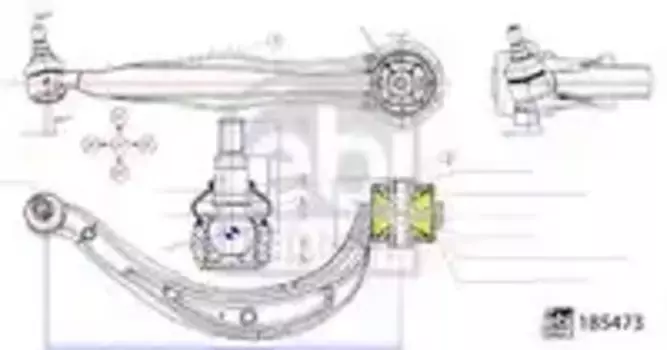Рычаг подвески FEBI 185473