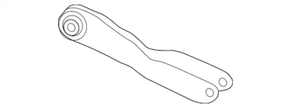 Рычаг подвески LAND ROVER LR163128