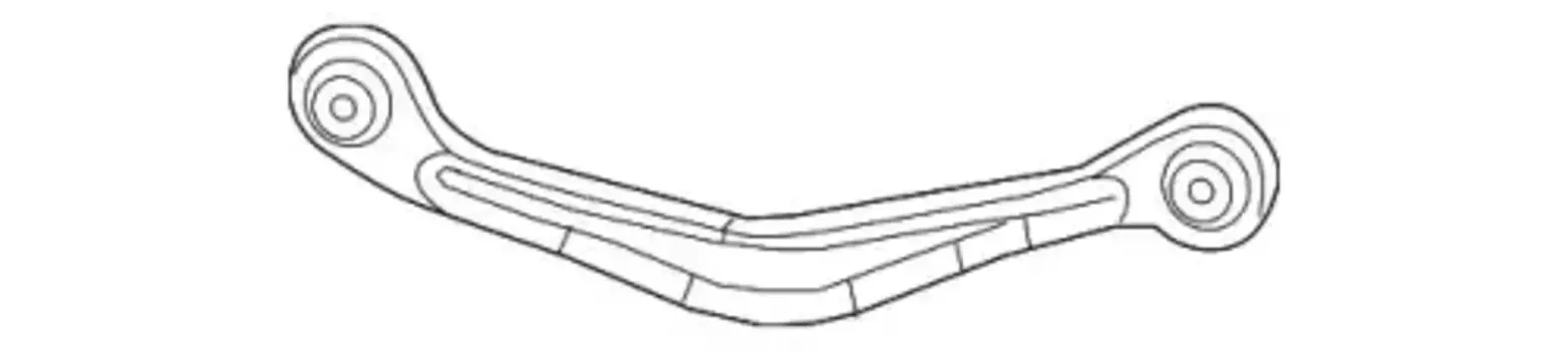 Рычаг подвески MB 222 350 02 92
