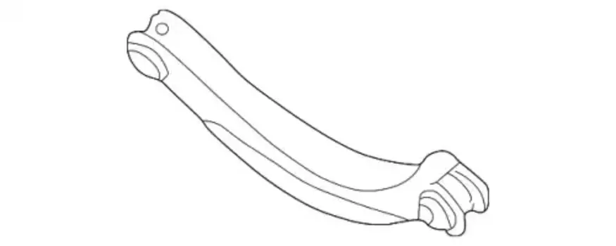 Рычаг подвески MITSUBISHI MN100086