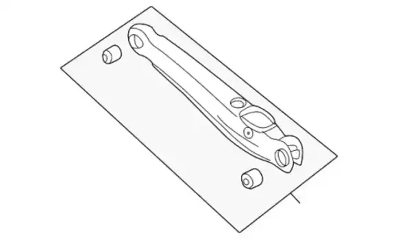 Рычаг подвески MITSUBISHI MN100108