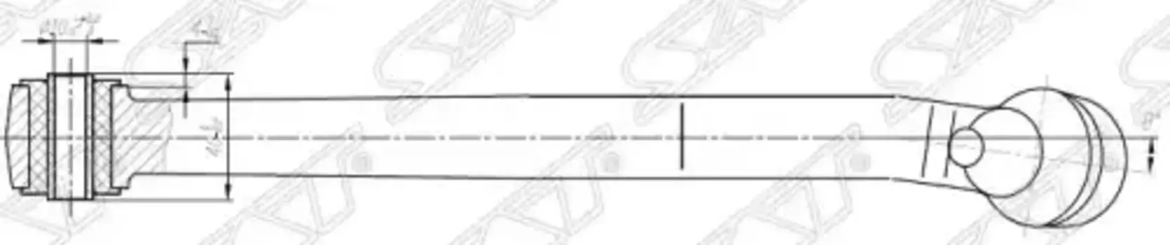 Рычаг подвески SAT ST-48069-97401