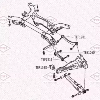 Рычаг подвески TATSUMI TEE1060