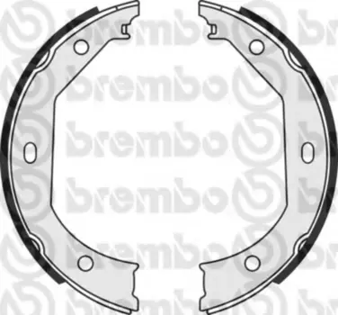 S06509 колодки барабанные!\ BMW E39 all 95>