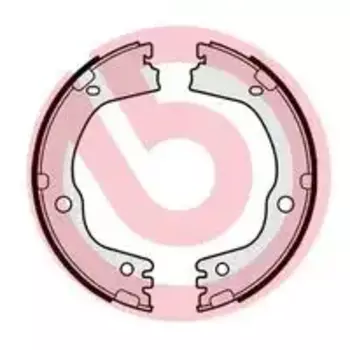 S30543 колодки барабанные! ручного тормоза\ Hyundai Santa Fe II 10>