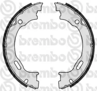 S50516 колодки барабанные ручника!\ MB W163 All 98-05