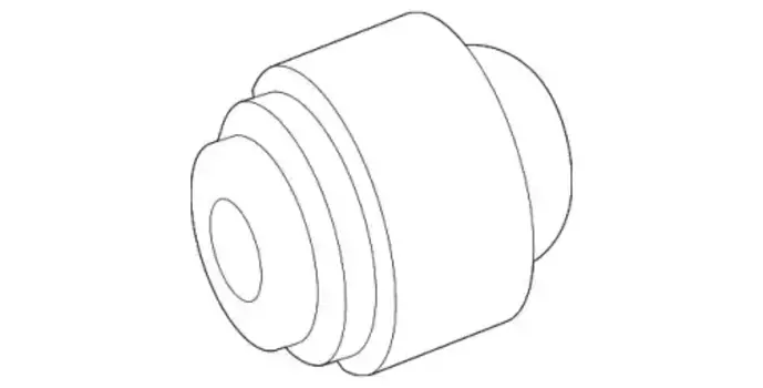 с/б рычага плав.!\ MB W124-W210 85> 204 352 00 27