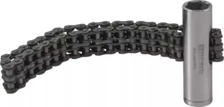 съемник масляных фильтров цепной с приводом 1/2''DR! 16 мм HDR, с диапазоном до 120 мм\ AOFCW45 THORVIK