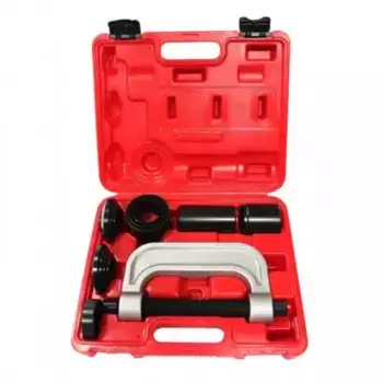 съемник сайлентблоков и подшипников! с набором оправок 10 предметов\ RF-909T2 ROCK FORCE