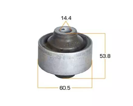 сайлентблок перед.рычага зад.!\ Mitsubishi Lancer 1.6-2.0 03> RU-252 MASUMA