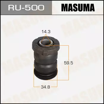сайлентблок передний переднего рычага!\Toyota Avensis AZT250/CDT250 03-08 RU-500 MASUMA