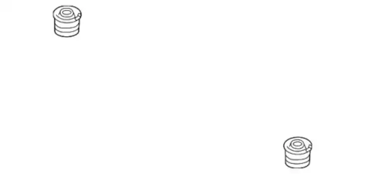 сайлентблок! подрамника\ Land Rover Range Rover III 02> LR058008