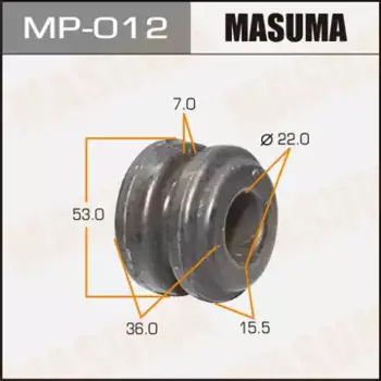 сайлентблок растяжки рычага!\ Toyota Hi-Ace YH/LH 82-88 MP012 MASUMA