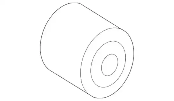 сайлентблок! раздаточной коробки\ MB GL X164/ML W164 05> 1643331314