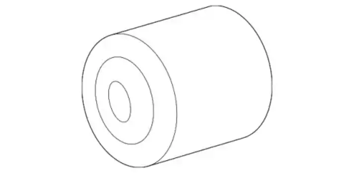 сайлентблок раздаточной коробки!\ MB X164/W164/W251 05> 166 333 06 00