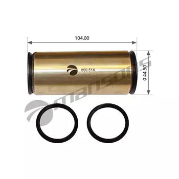 сайлентблок рессоры! (мр) 20x44.5x97/104\ RVI Manager/Maxter/Premium 800.520 MANSONS