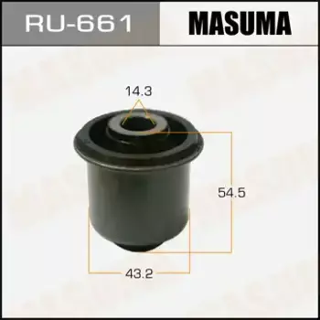 сайлентблок рычага! \ Nissan Navara/Pathfinder 05> RU-661 MASUMA