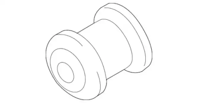 сайлентблок рычага пер.!\ Audi A3,VW Golf 04>/Touran 03> 5Q0407182 VAG