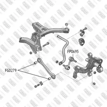 сайлентблок рычага!\ VW Golf 03>