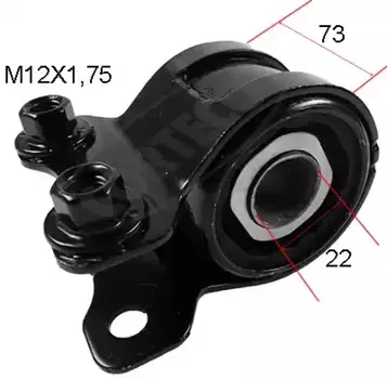 сайлентблок рычага зад.!\ Ford Focus C-MAX/Focus 1.4-2.0TDCi 03> 49389960 CORTECO