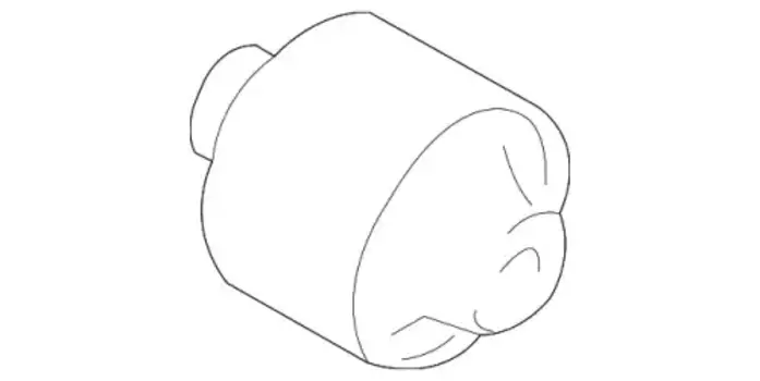 сайлентблок рычага задней подвески!\ VW Passat 05>, Saet Alhambra 11>