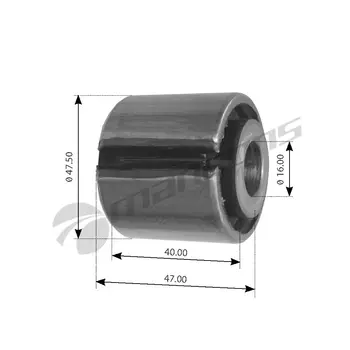 сайлентблок стабилизатора NEW !(мр) разрезной концы d16x47xd47,5 \MAN 14/19/33-41.422 ARB0015 MANSONS