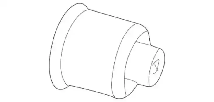 сайлентблок зад.балки!\ Audi A1, Seat Ibiza 1.2-2.0TDI 08> 6R0501541A VAG