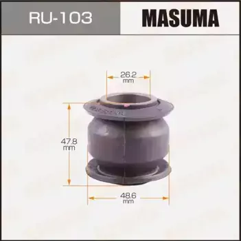 сайлентблок зад.попер.тяги лев.!\ Nissan Patrol Y61 RU-103 MASUMA