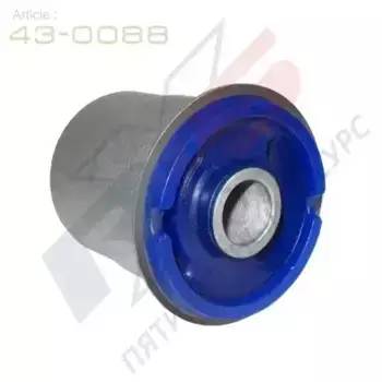 САЙЛЕНТБЛОК ЗАДНЕГО ПОДРАМНИКА /ЗАДНИЙ И ПЕРЕДНИЙ К КУЗОВУ/ (43-0088) X5 RESOURCE