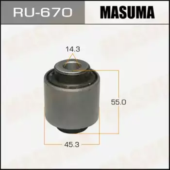 сайлентблок заднего рычага!\ Nissan Pathfinder R51M 04> RU-670 MASUMA
